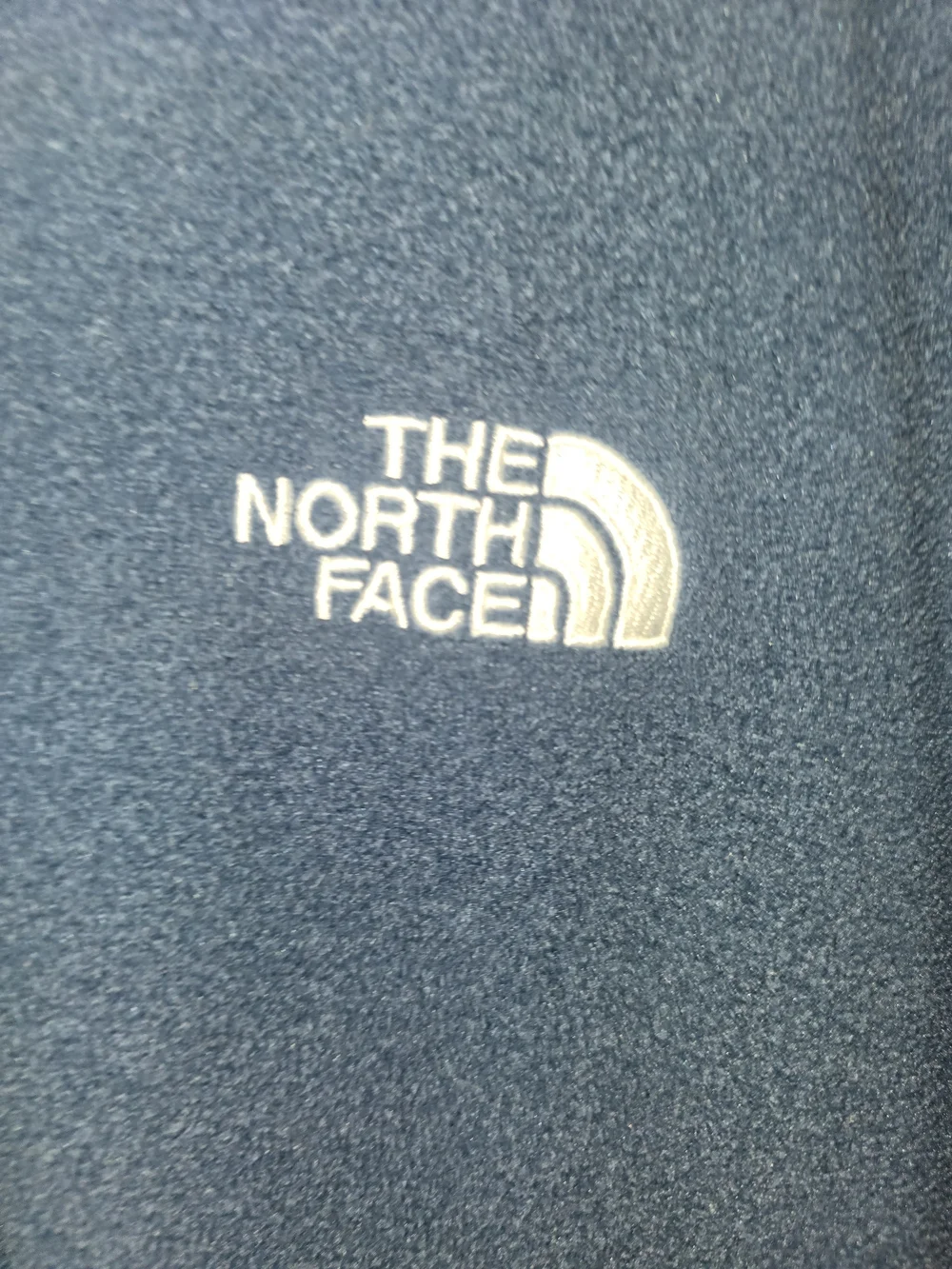 The North Face Men's Blue Quarter-Zip Fleece Pullover